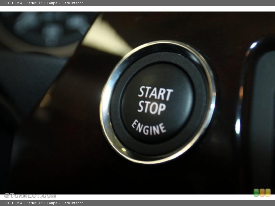 Black Interior Controls for the 2011 BMW 3 Series 328i Coupe #44776949