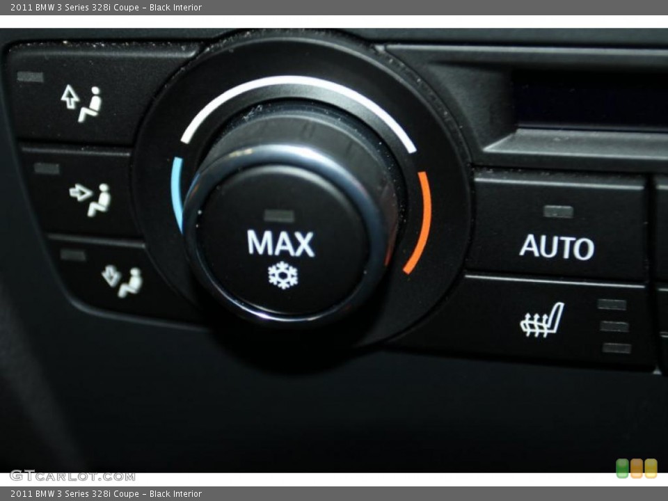 Black Interior Controls for the 2011 BMW 3 Series 328i Coupe #44777101