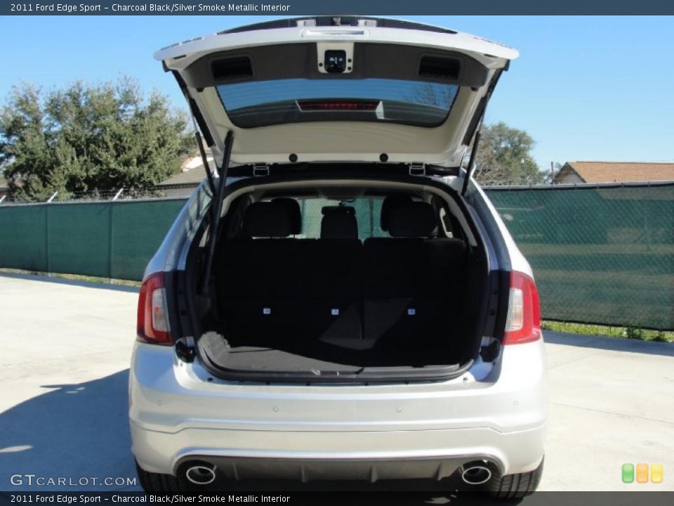 Charcoal Black/Silver Smoke Metallic Interior Trunk for the 2011 Ford Edge Sport #44778424