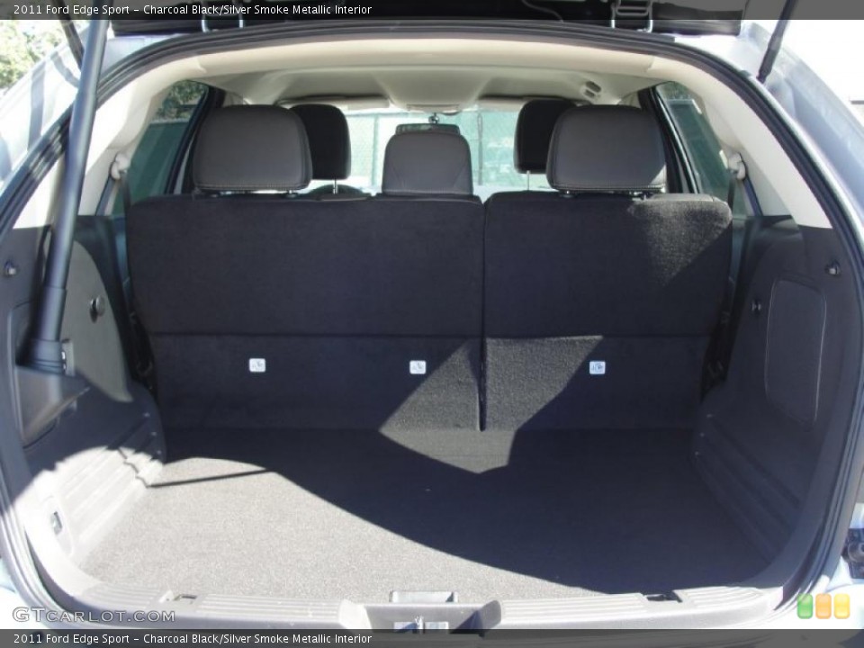 Charcoal Black/Silver Smoke Metallic Interior Trunk for the 2011 Ford Edge Sport #44778438