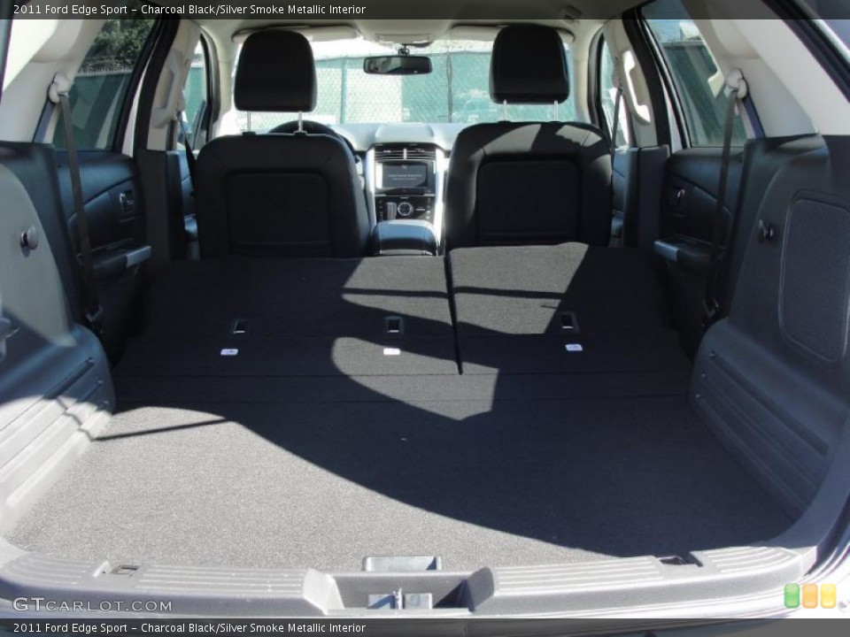 Charcoal Black/Silver Smoke Metallic Interior Trunk for the 2011 Ford Edge Sport #44778482