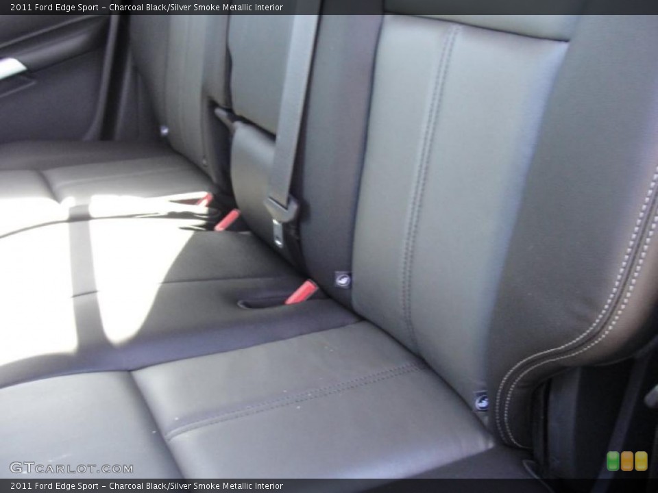 Charcoal Black/Silver Smoke Metallic Interior Photo for the 2011 Ford Edge Sport #44778512