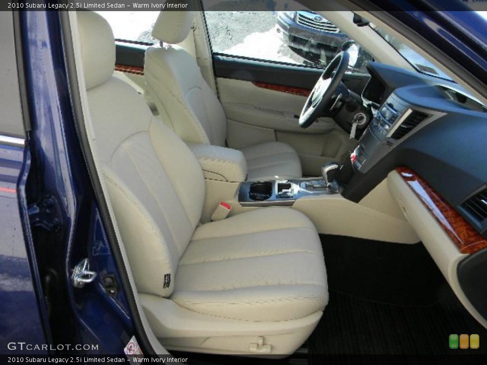 Warm Ivory Interior Photo for the 2010 Subaru Legacy 2.5i Limited Sedan #44780254