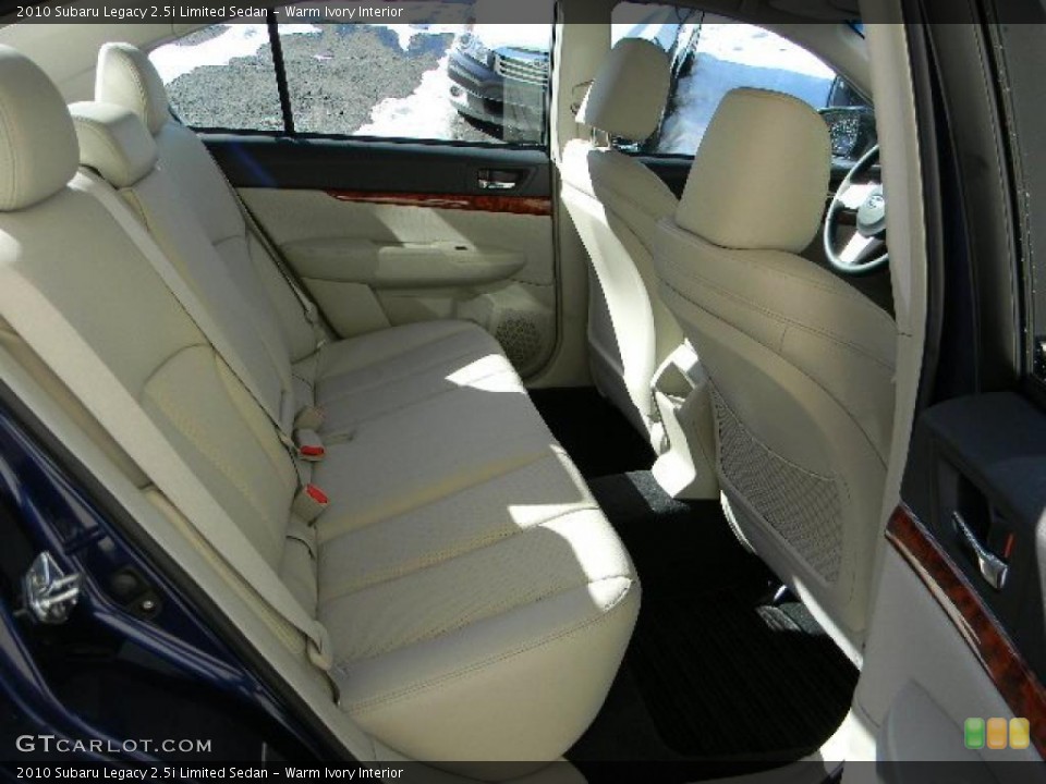 Warm Ivory Interior Photo for the 2010 Subaru Legacy 2.5i Limited Sedan #44780270