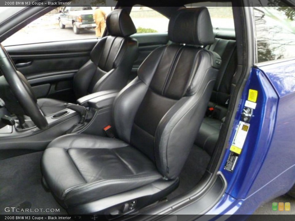 Black Interior Photo for the 2008 BMW M3 Coupe #44782534