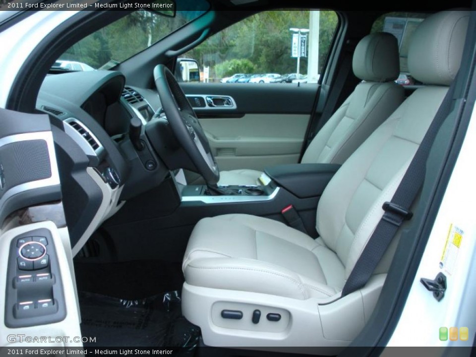 Medium Light Stone Interior Photo for the 2011 Ford Explorer Limited #44783502