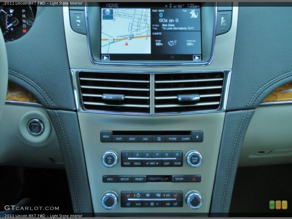 Light Stone Interior Controls for the 2011 Lincoln MKT FWD #44784266