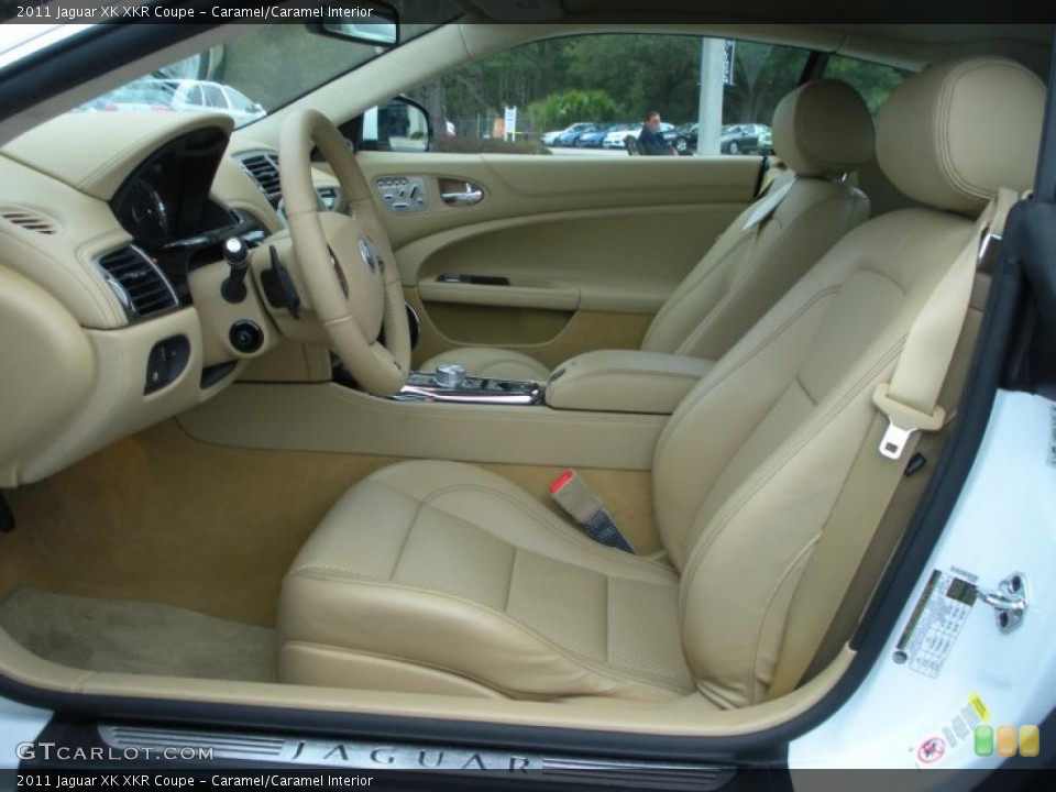 Caramel/Caramel Interior Photo for the 2011 Jaguar XK XKR Coupe #44785770