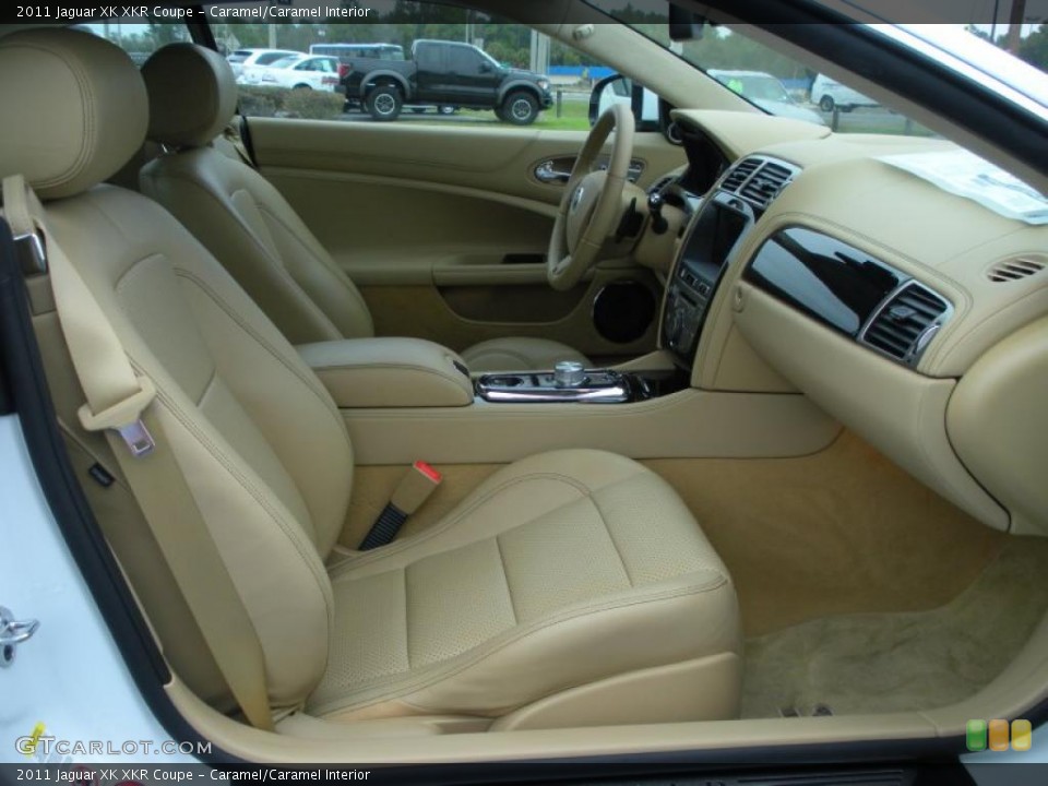 Caramel/Caramel Interior Photo for the 2011 Jaguar XK XKR Coupe #44785794