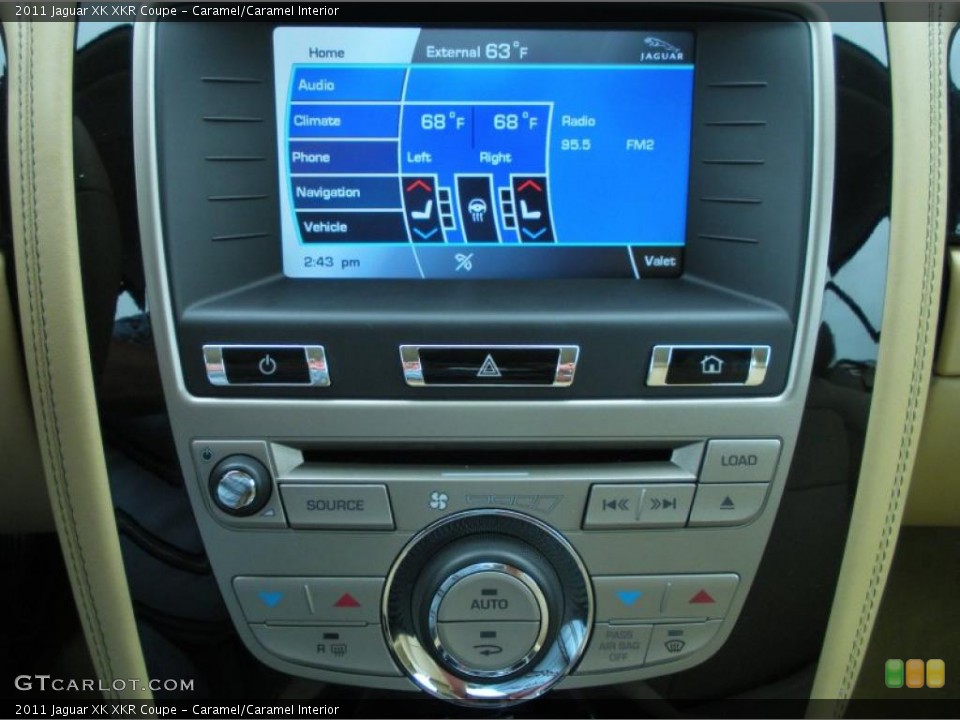 Caramel/Caramel Interior Controls for the 2011 Jaguar XK XKR Coupe #44785854