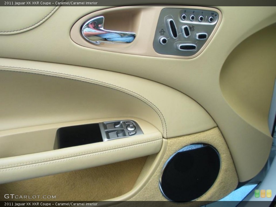 Caramel/Caramel Interior Controls for the 2011 Jaguar XK XKR Coupe #44785886