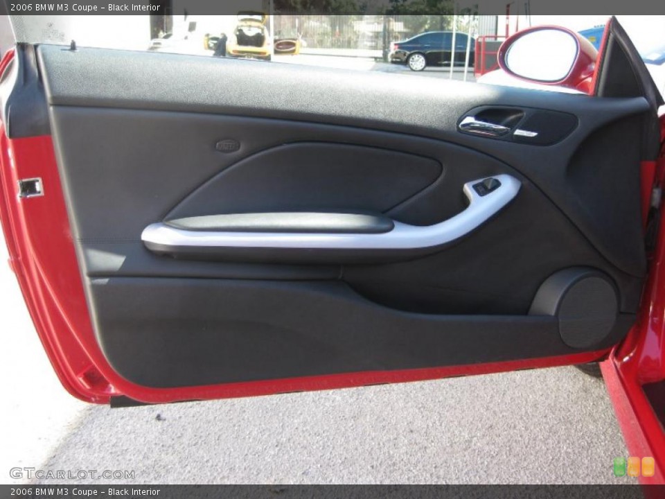 Black Interior Door Panel for the 2006 BMW M3 Coupe #44788190