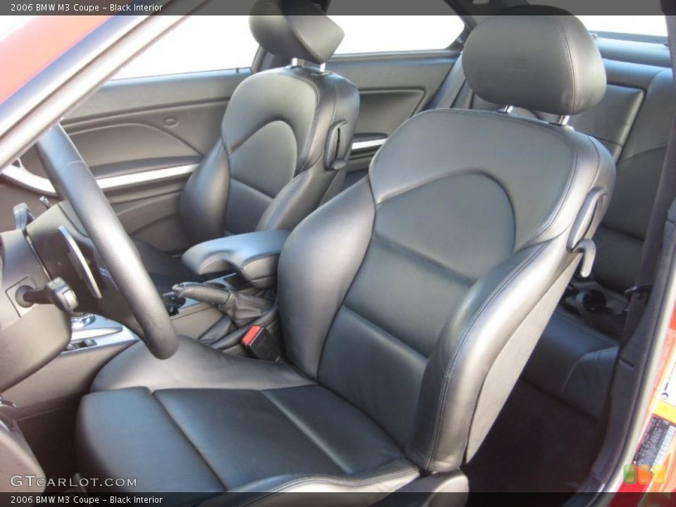 Black Interior Photo for the 2006 BMW M3 Coupe #44788262