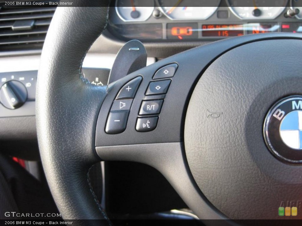 Black Interior Controls for the 2006 BMW M3 Coupe #44788882