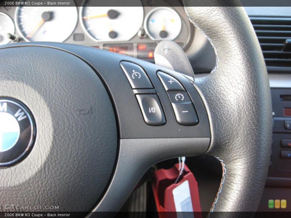 Black Interior Controls for the 2006 BMW M3 Coupe #44788898