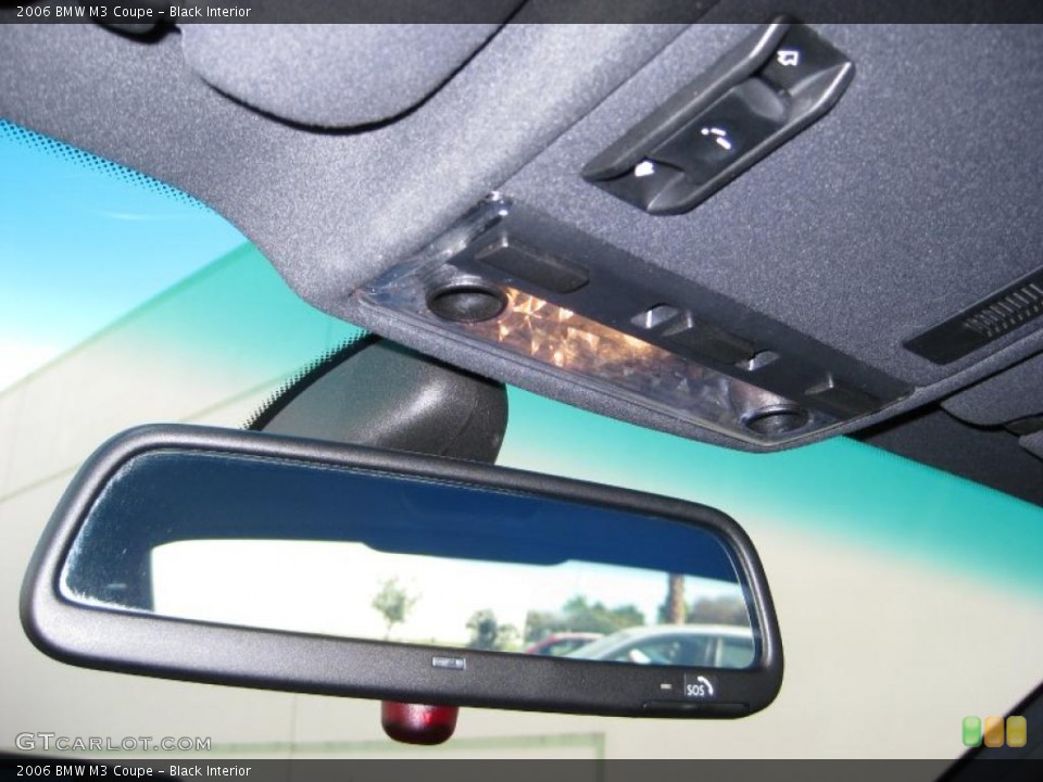 Black Interior Controls for the 2006 BMW M3 Coupe #44788998