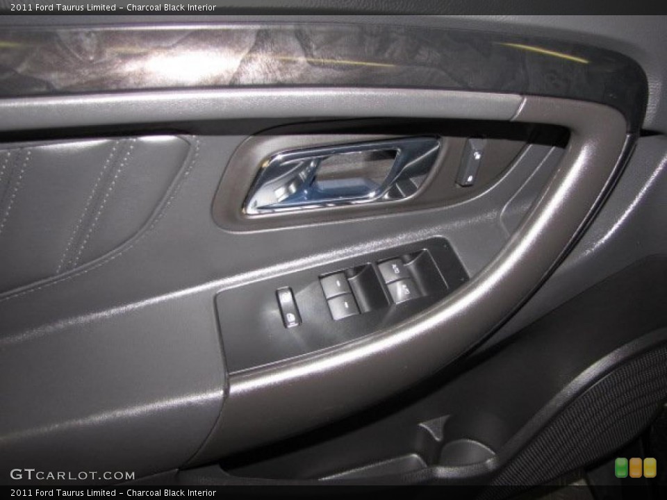Charcoal Black Interior Door Panel for the 2011 Ford Taurus Limited #44790386