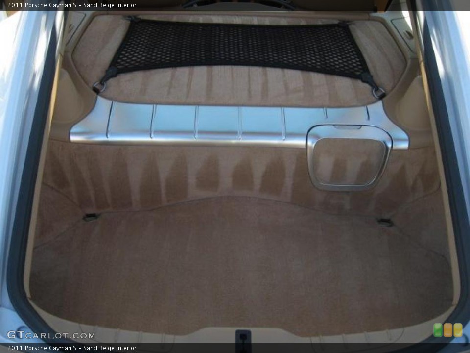 Sand Beige Interior Trunk for the 2011 Porsche Cayman S #44794732