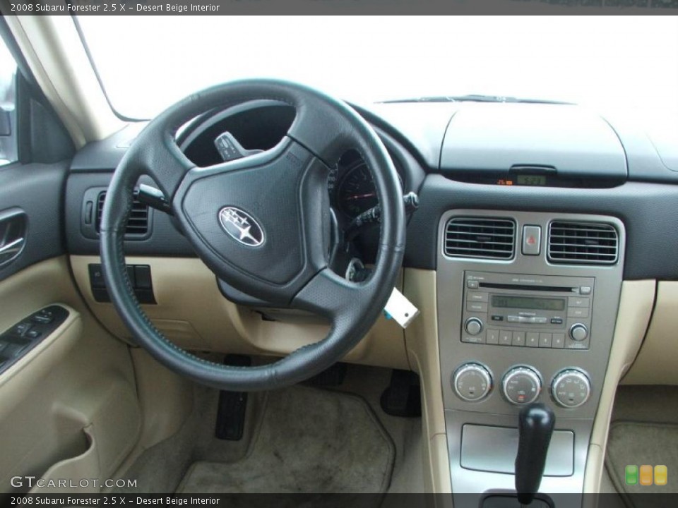 Desert Beige Interior Photo for the 2008 Subaru Forester 2.5 X #44795430