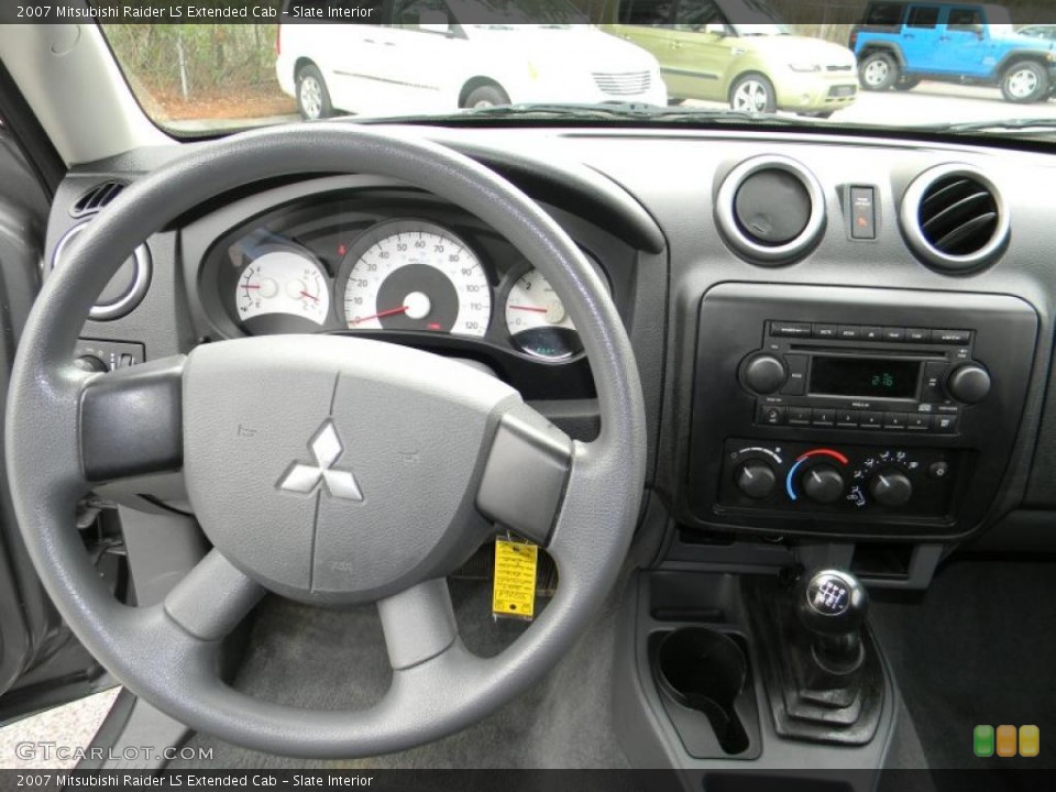 Slate Interior Dashboard for the 2007 Mitsubishi Raider LS Extended Cab #44796206
