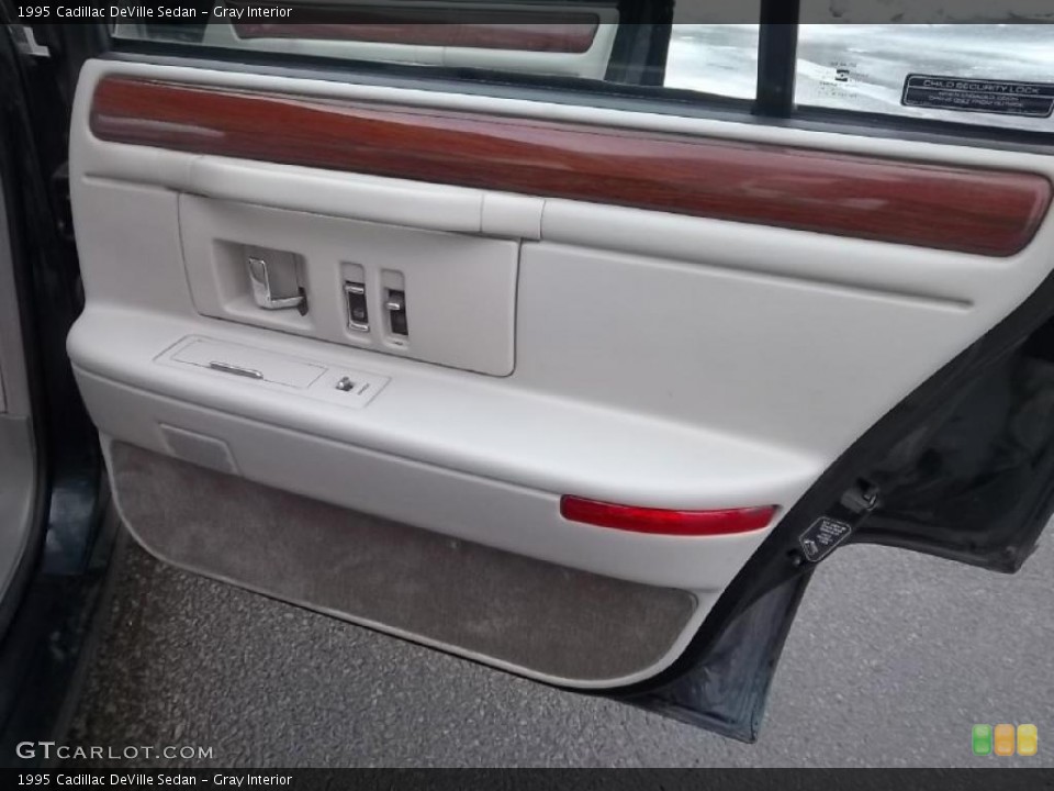 Gray Interior Door Panel for the 1995 Cadillac DeVille Sedan #44799390