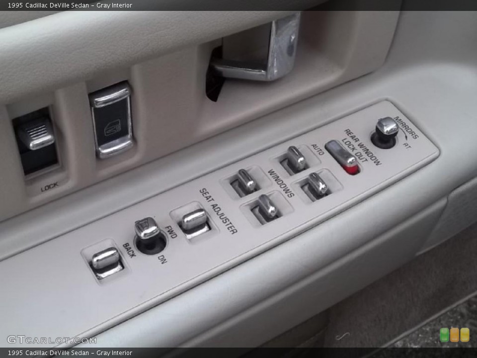 Gray Interior Controls for the 1995 Cadillac DeVille Sedan #44799488