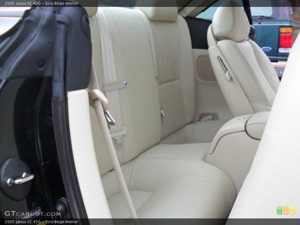 Ecru Beige Interior Photo for the 2005 Lexus SC 430 #44802010