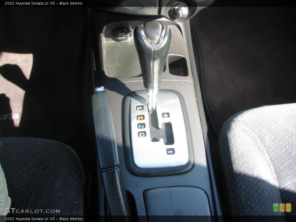 Black Interior Transmission for the 2002 Hyundai Sonata LX V6 #44802298