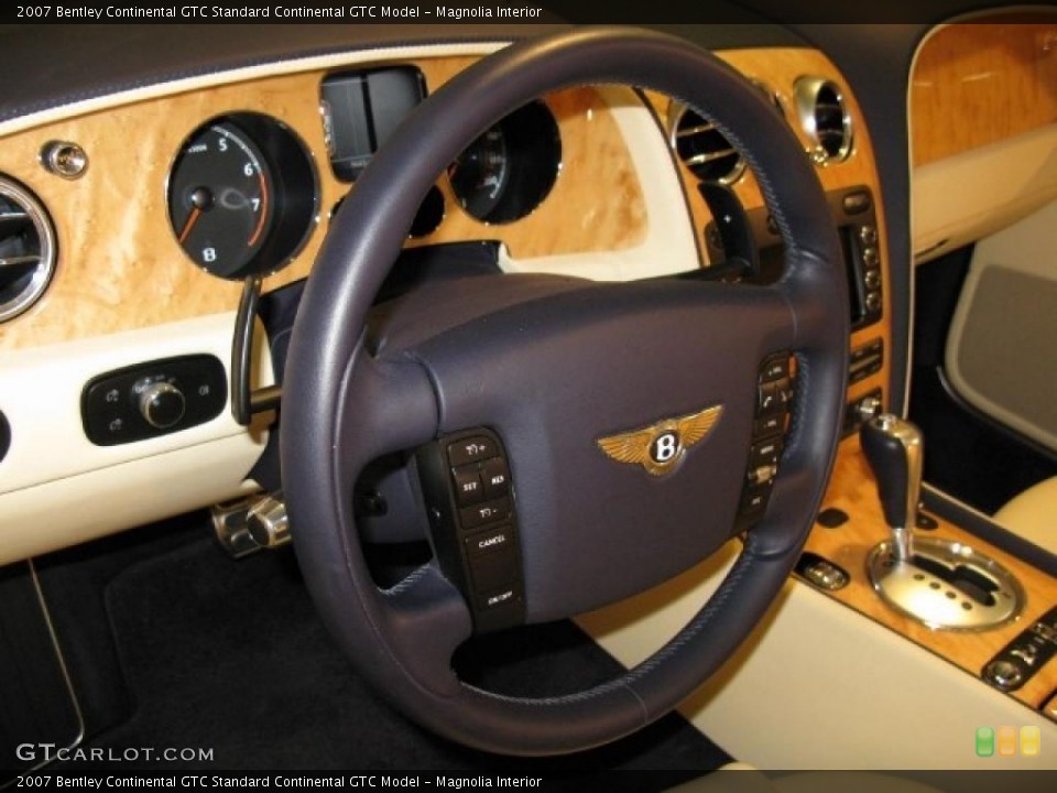 Magnolia Interior Steering Wheel for the 2007 Bentley Continental GTC  #44807004