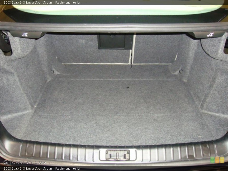 Parchment Interior Trunk for the 2003 Saab 9-3 Linear Sport Sedan #44807748
