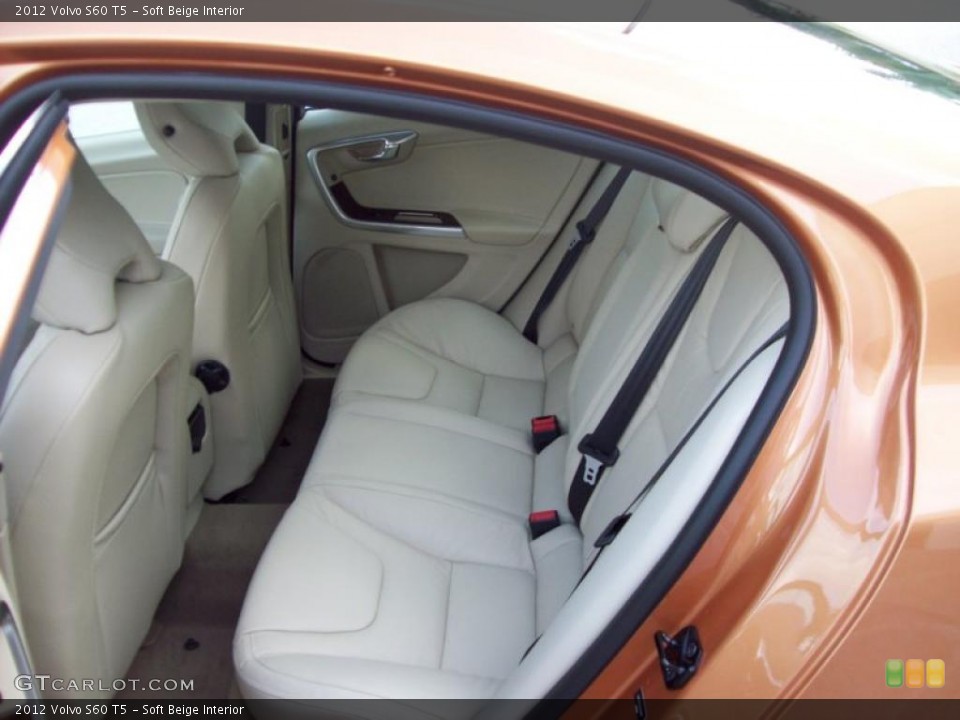 Soft Beige Interior Photo for the 2012 Volvo S60 T5 #44809020