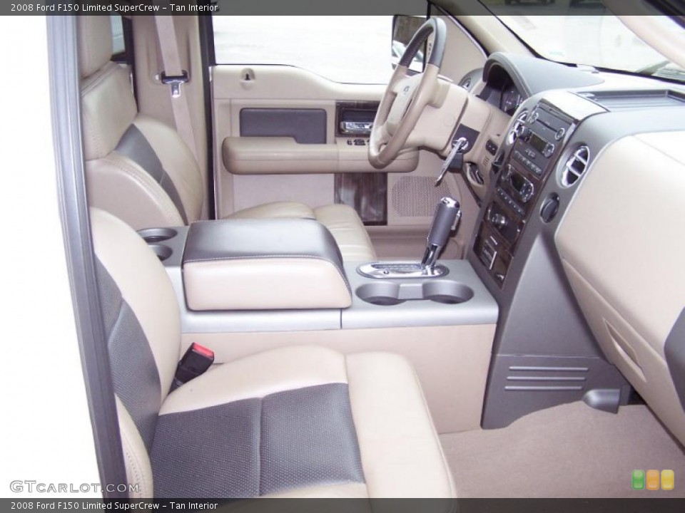 Tan Interior Photo for the 2008 Ford F150 Limited SuperCrew #44812416