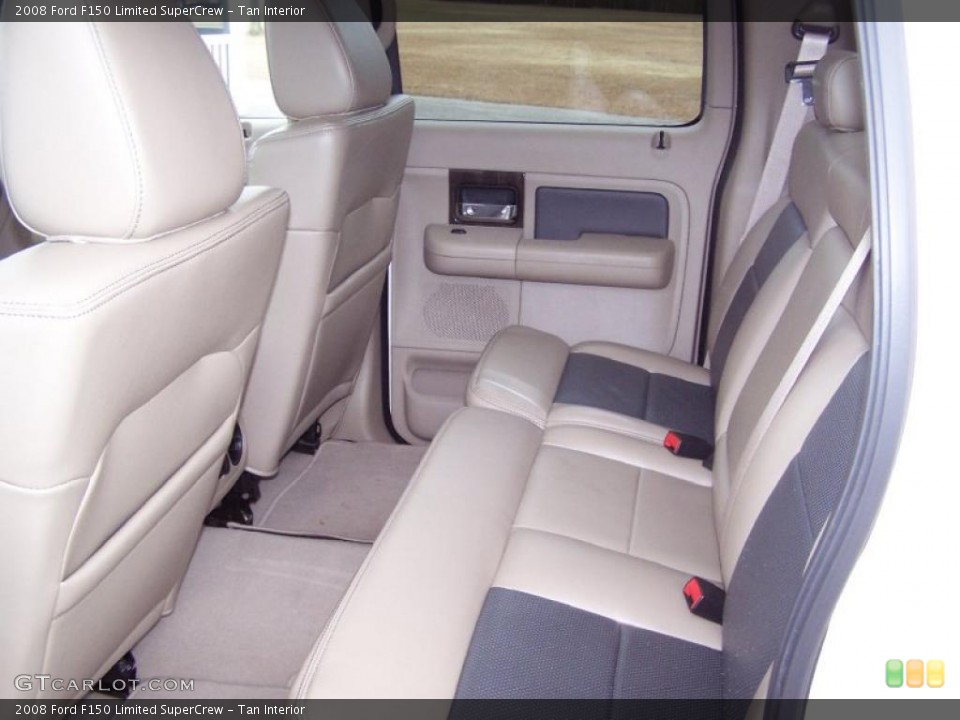 Tan Interior Photo for the 2008 Ford F150 Limited SuperCrew #44812448