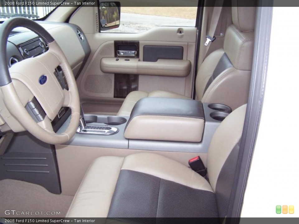 Tan Interior Photo for the 2008 Ford F150 Limited SuperCrew #44812464