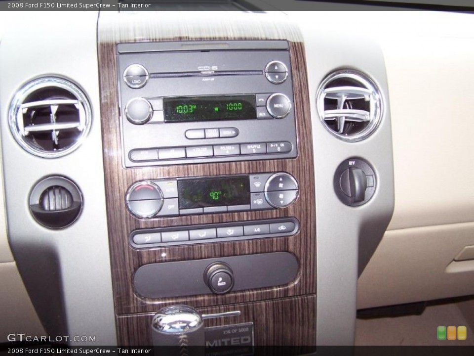 Tan Interior Controls for the 2008 Ford F150 Limited SuperCrew #44812496