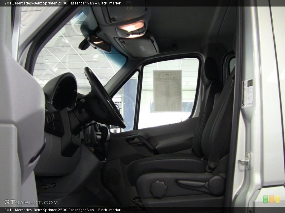 Black Interior Photo for the 2011 Mercedes-Benz Sprinter 2500 Passenger Van #44813992