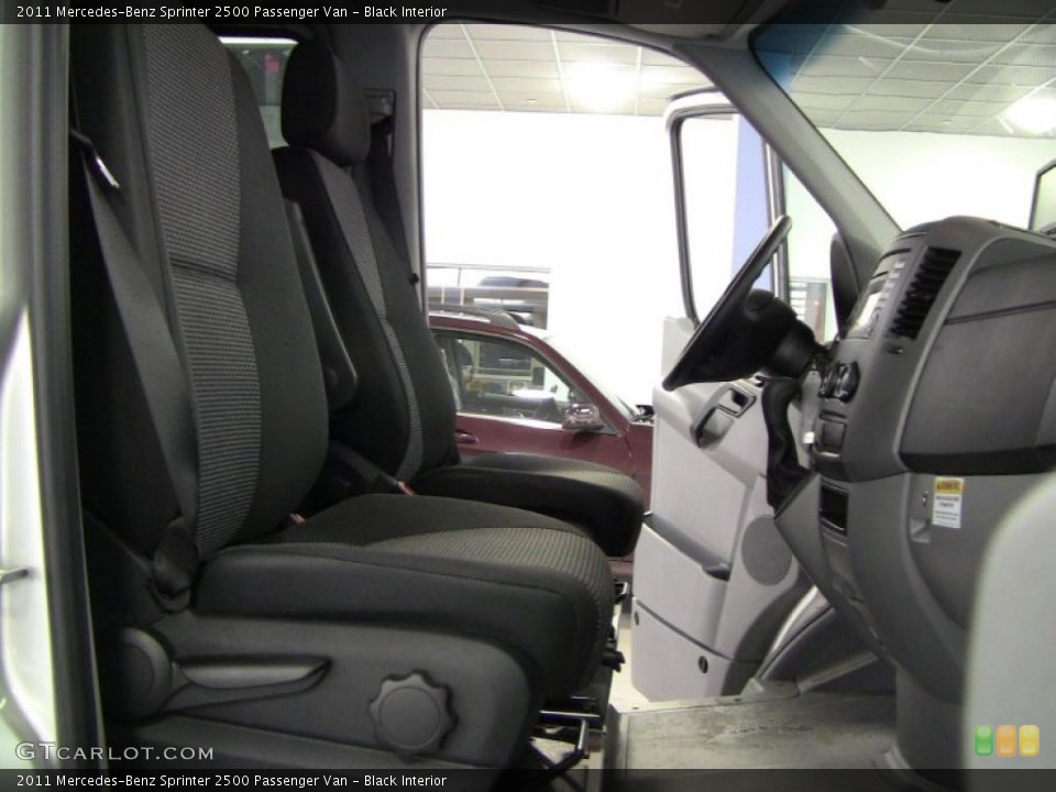 Black Interior Photo for the 2011 Mercedes-Benz Sprinter 2500 Passenger Van #44814004