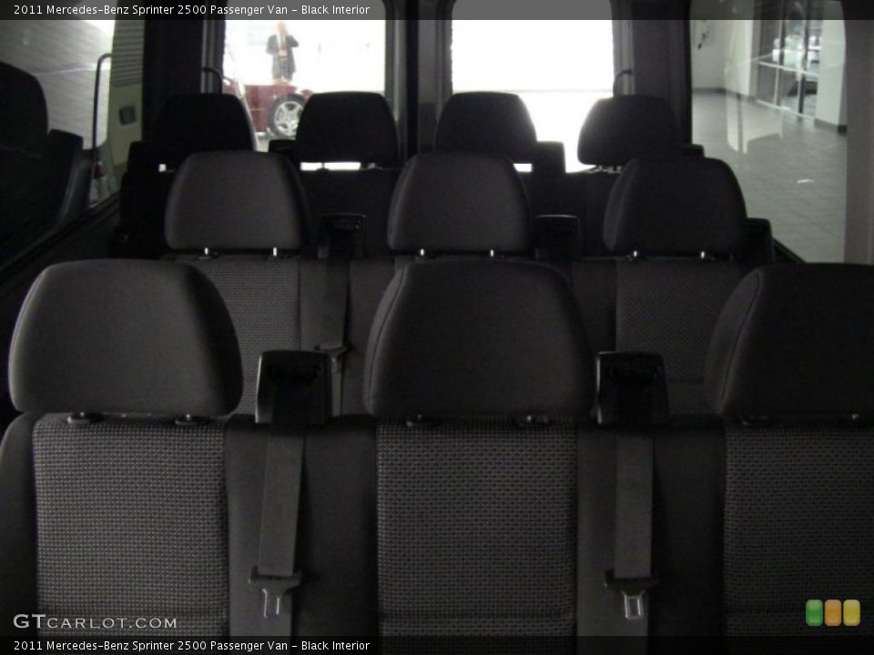 Black Interior Photo for the 2011 Mercedes-Benz Sprinter 2500 Passenger Van #44814032