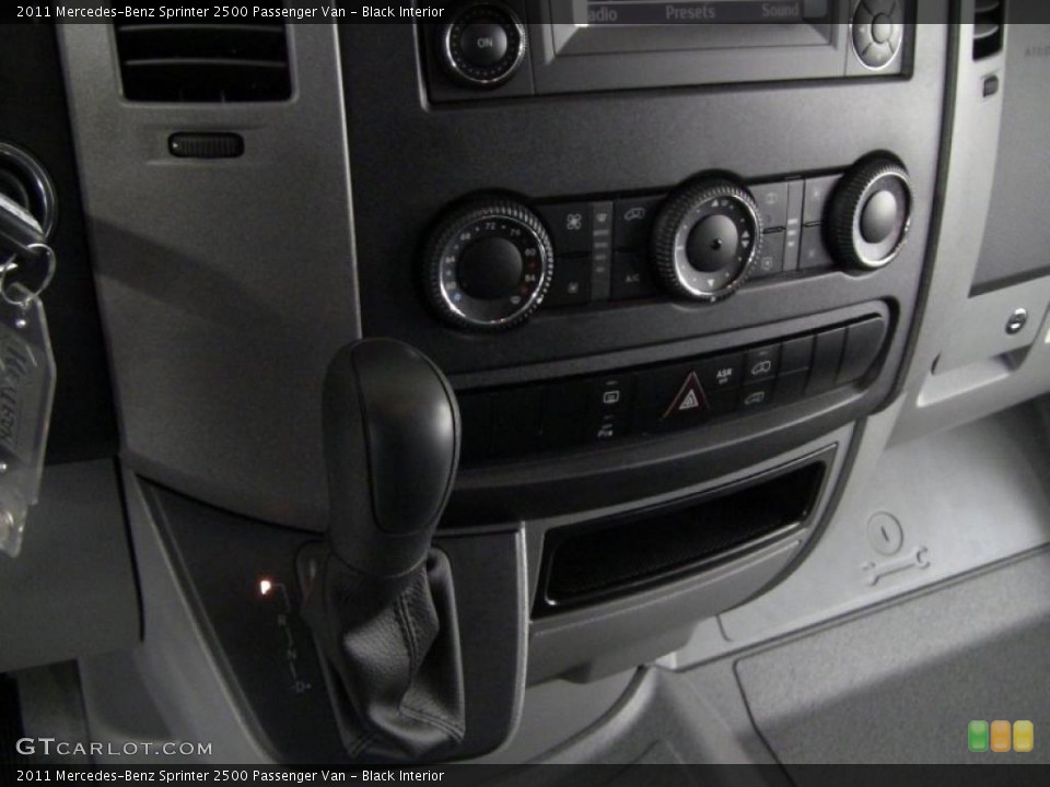 Black Interior Transmission for the 2011 Mercedes-Benz Sprinter 2500 Passenger Van #44814080