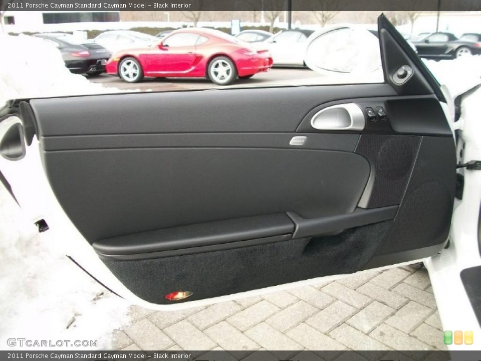 Black Interior Door Panel for the 2011 Porsche Cayman  #44814524
