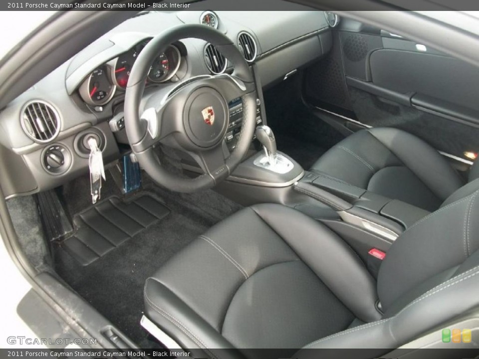 Black Interior Photo for the 2011 Porsche Cayman  #44814536