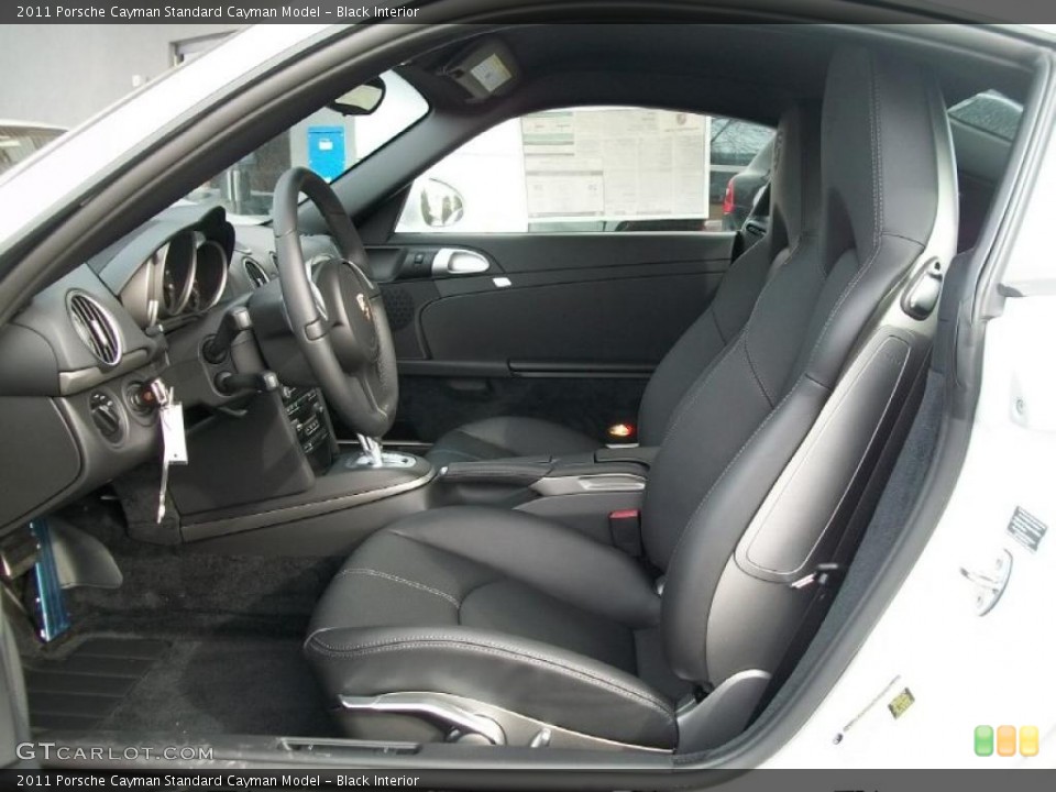 Black Interior Photo for the 2011 Porsche Cayman  #44814568