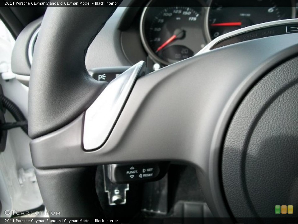 Black Interior Controls for the 2011 Porsche Cayman  #44814616