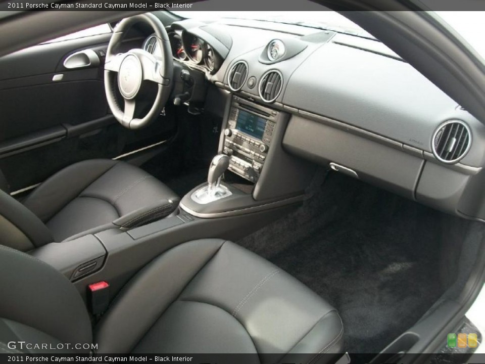 Black Interior Photo for the 2011 Porsche Cayman  #44814760
