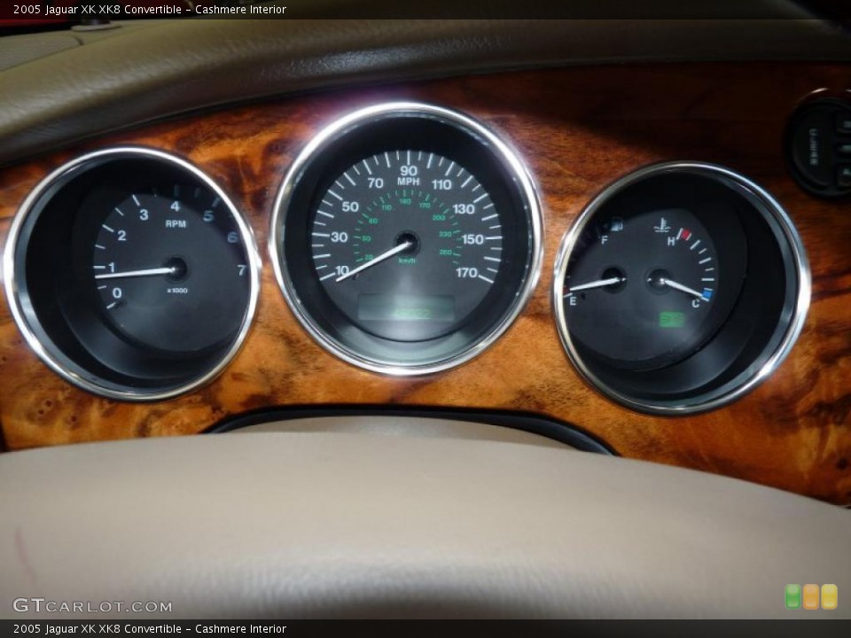 Cashmere Interior Gauges for the 2005 Jaguar XK XK8 Convertible #44816708