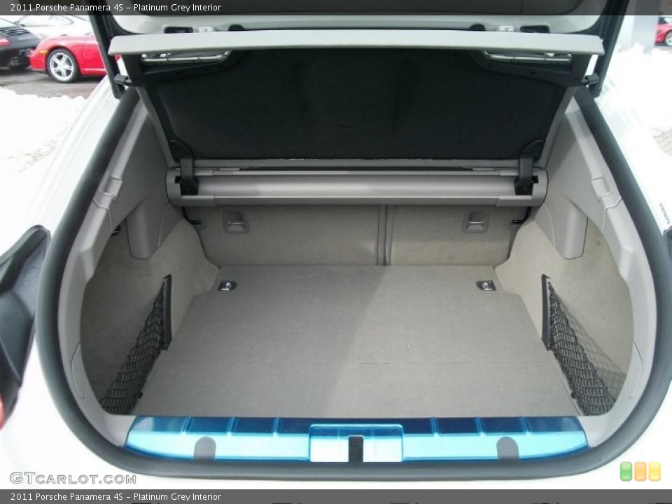 Platinum Grey Interior Trunk for the 2011 Porsche Panamera 4S #44816896