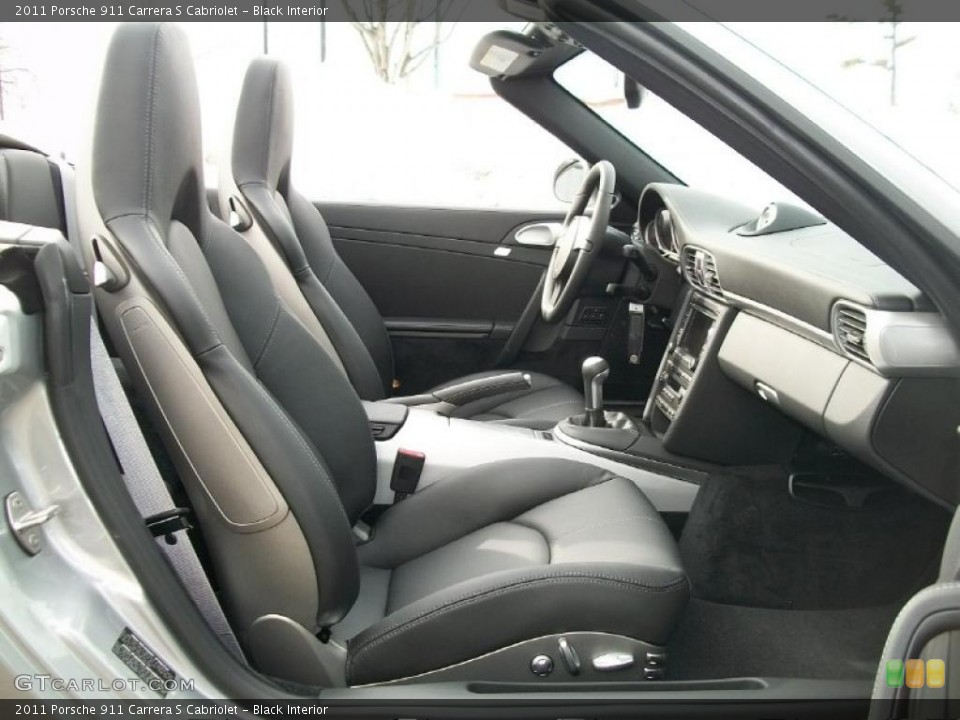 Black Interior Photo for the 2011 Porsche 911 Carrera S Cabriolet #44817532
