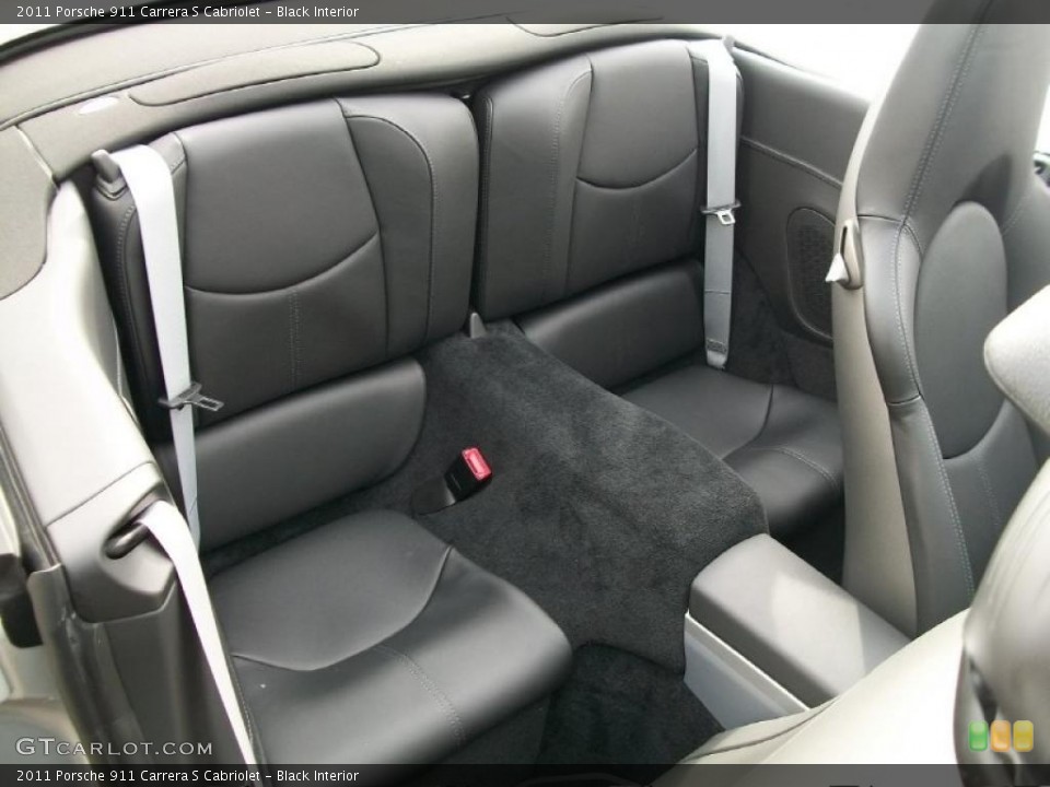 Black Interior Photo for the 2011 Porsche 911 Carrera S Cabriolet #44817549