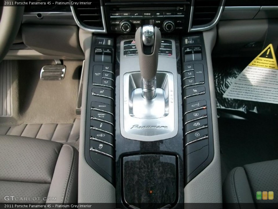 Platinum Grey Interior Transmission for the 2011 Porsche Panamera 4S #44817944