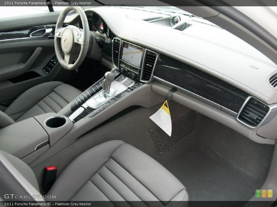 Platinum Grey Interior Photo for the 2011 Porsche Panamera 4S #44818058